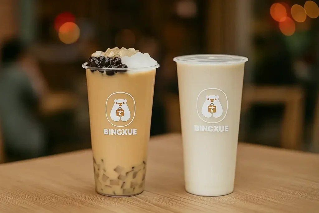 Bingxue Signature Bubble Tea Menu