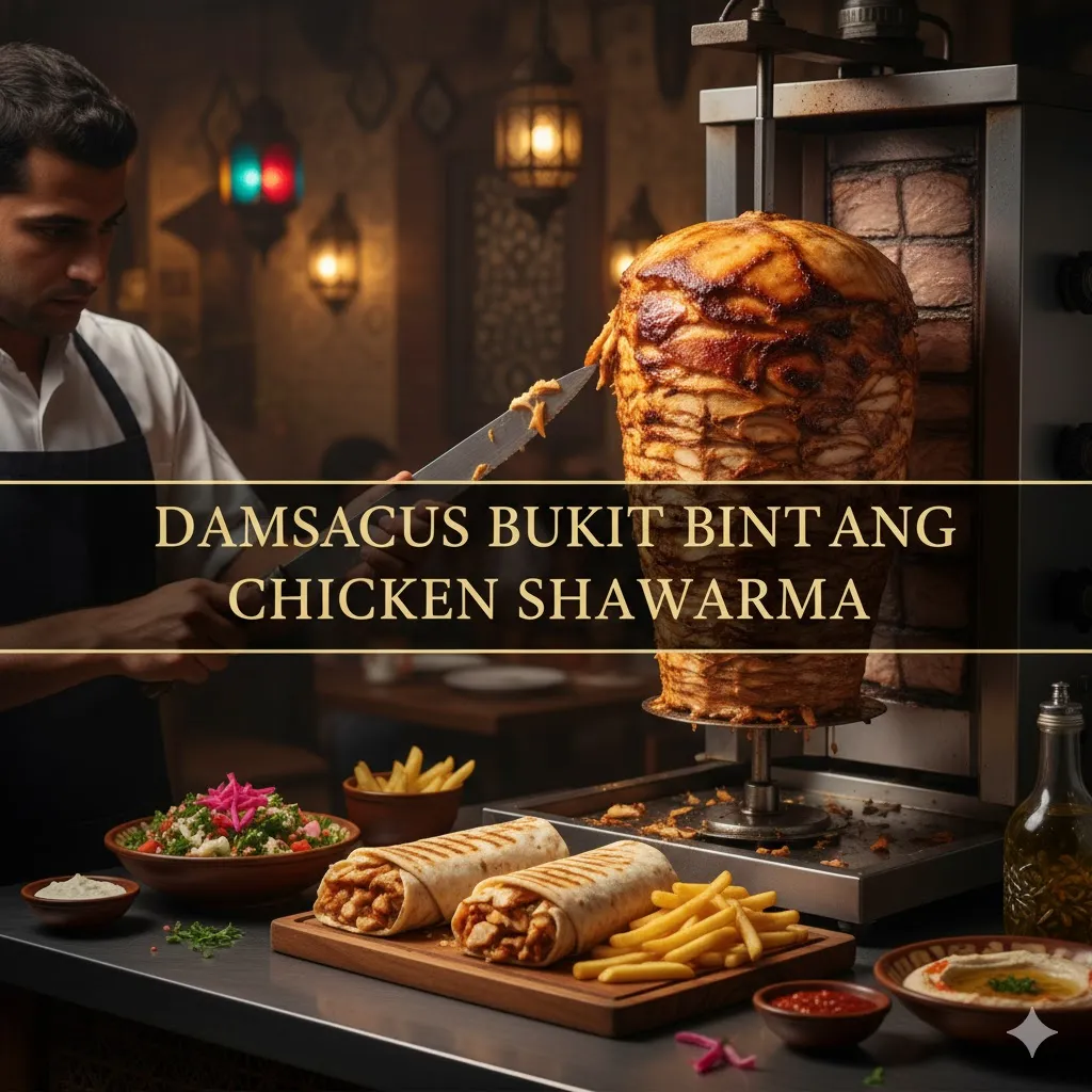 Damascus Bukit Bintang Chicken Shawarma