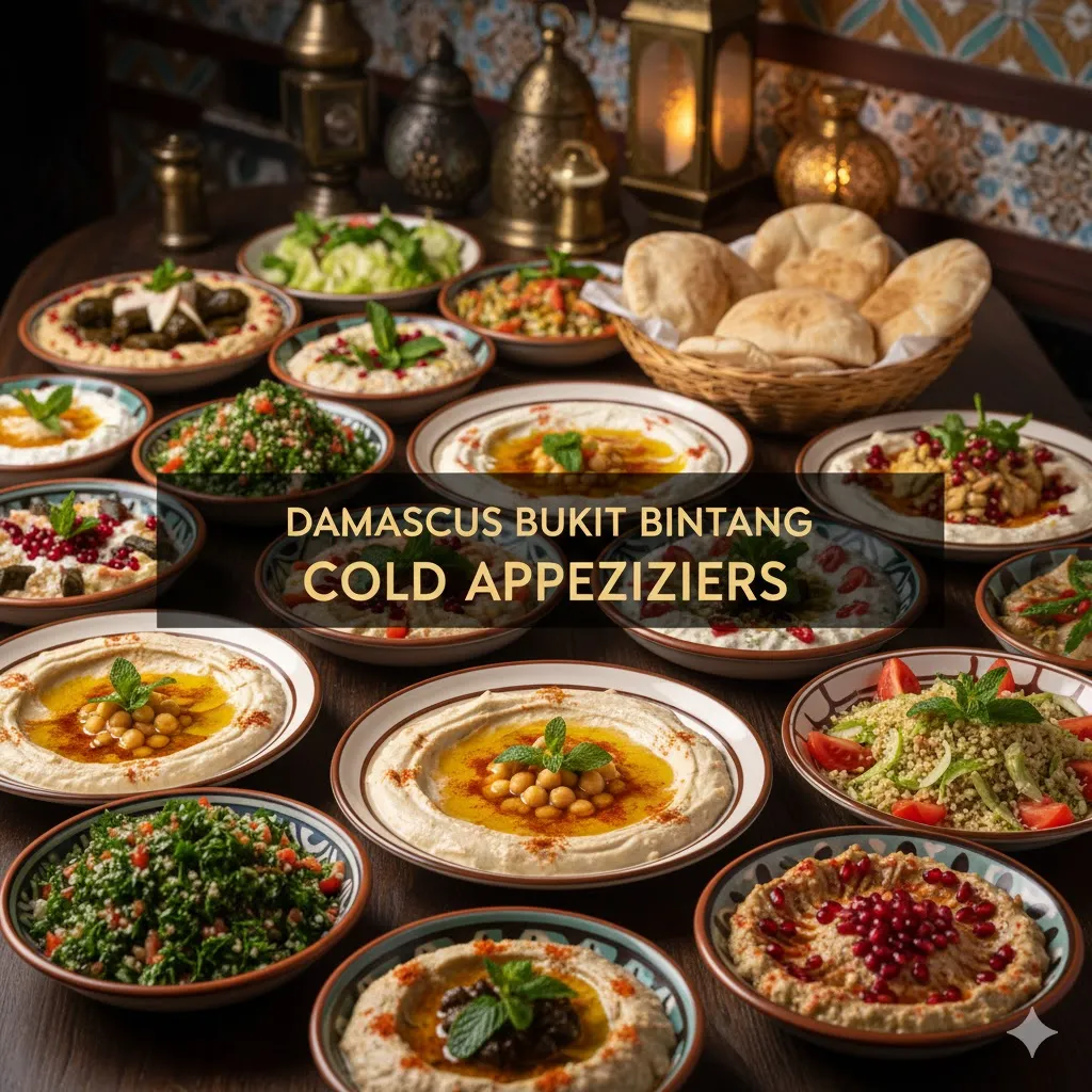 Damascus Bukit Bintang Cold Appetizers