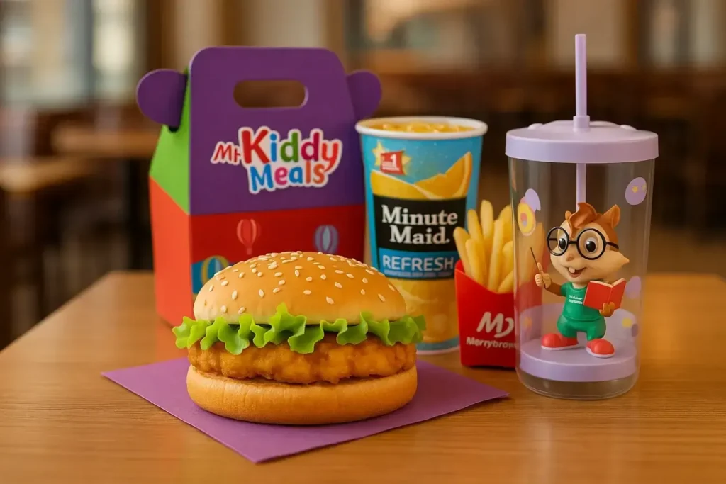 Marrybrown Kiddy Meals Menu
