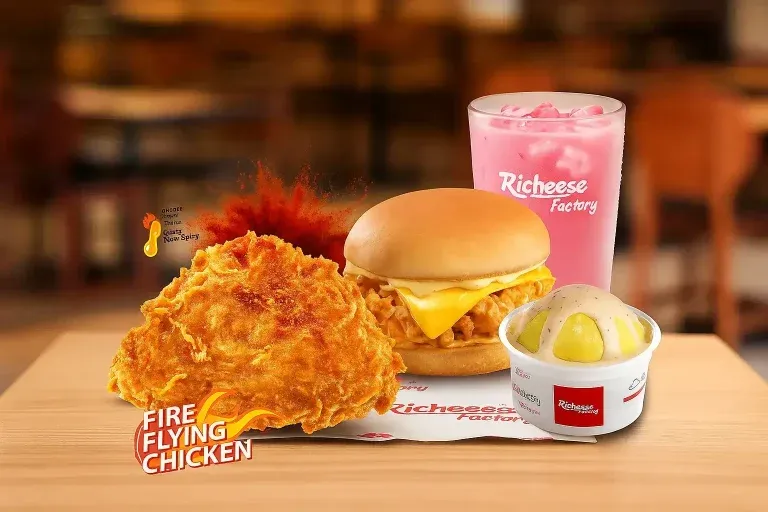 Richeese Factory Burger & Chicken