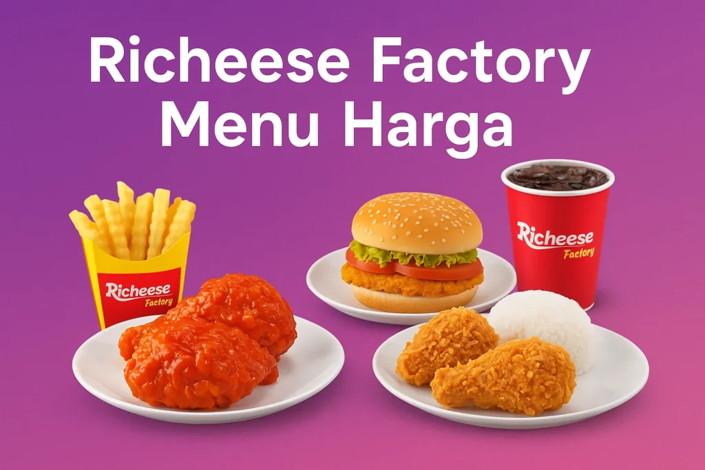 Richeese Factory Menu Harga