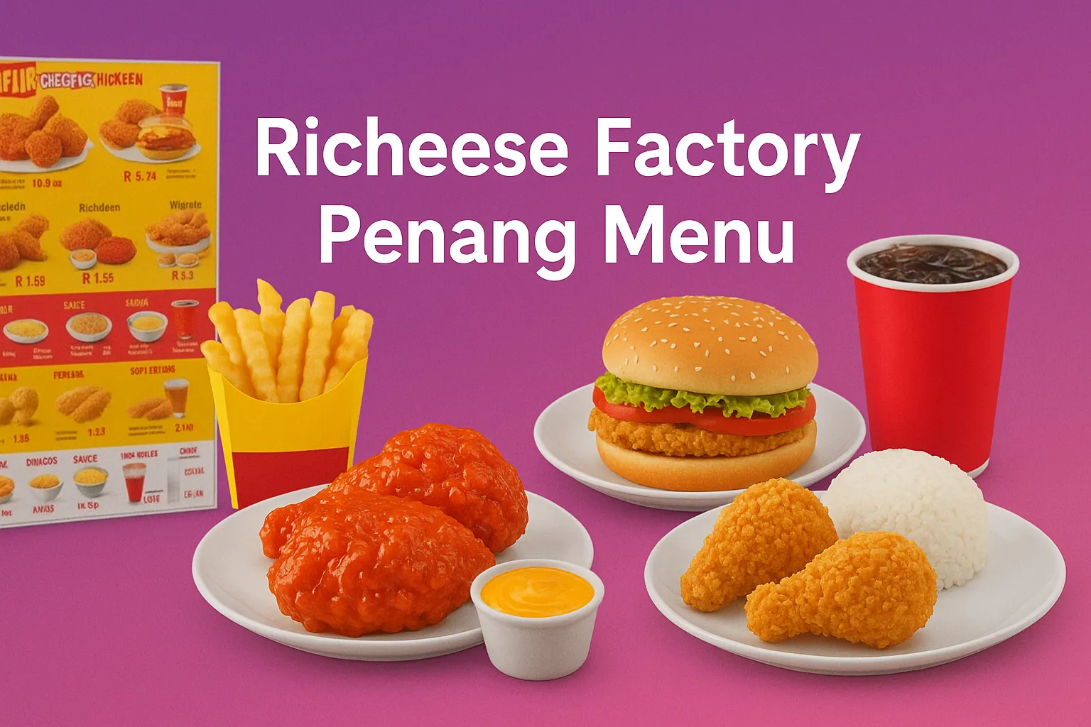 Richeese Factory Penang Menu Harga – 2026 Terkini Senarai