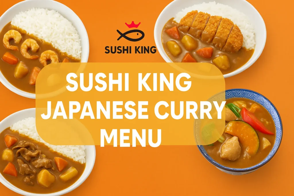 Sushi King Japanese Curry Menu