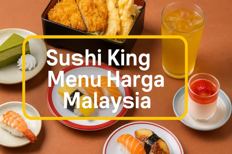 Sushi King Menu Harga Malysia
