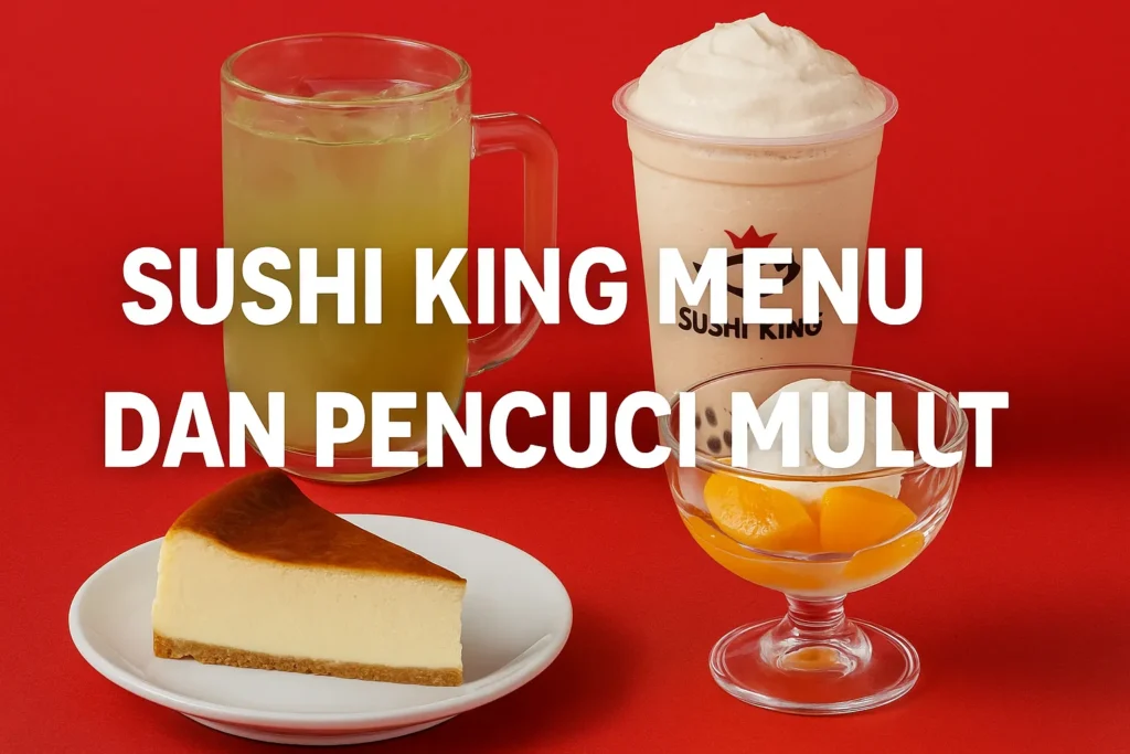 Sushi King Minuman Dan Pencuci Mulut