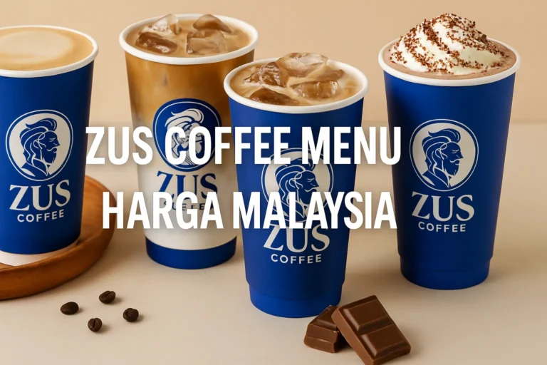 Zus Coffee Menu Harga Malaysia