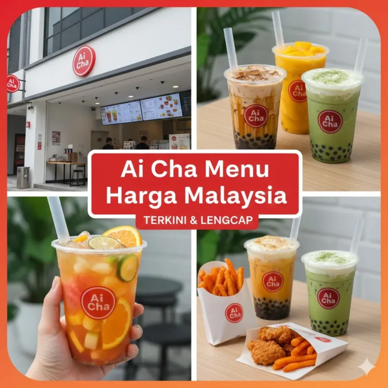 Ai Cha Menu Malaysia