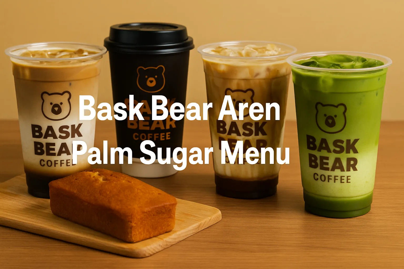 Bask Bear Aren Palm Sugar Menu