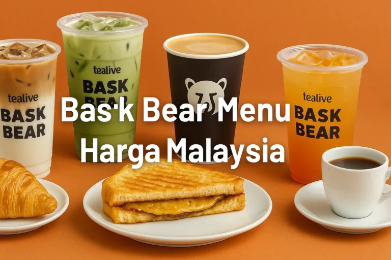 Bask Bear Menu Malaysia