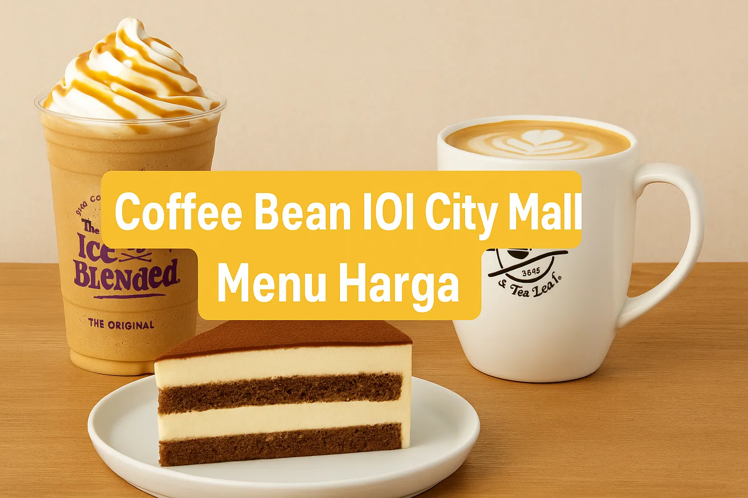 Coffee Bean Ioi City Mall Menu