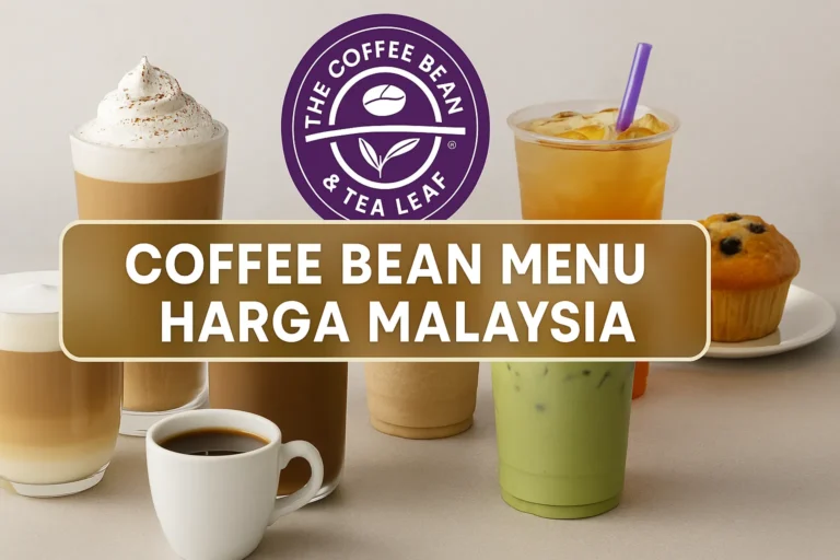 Coffee Bean Menu