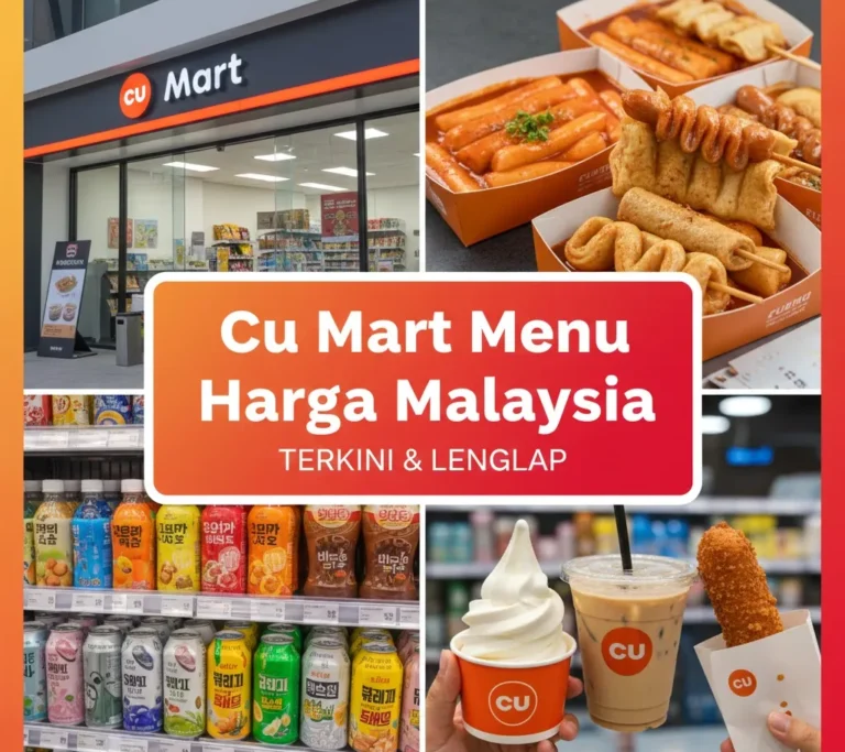 Cu Mart Menu Malaysia