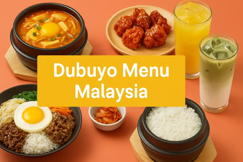 Dubuyo Menu Malaysia