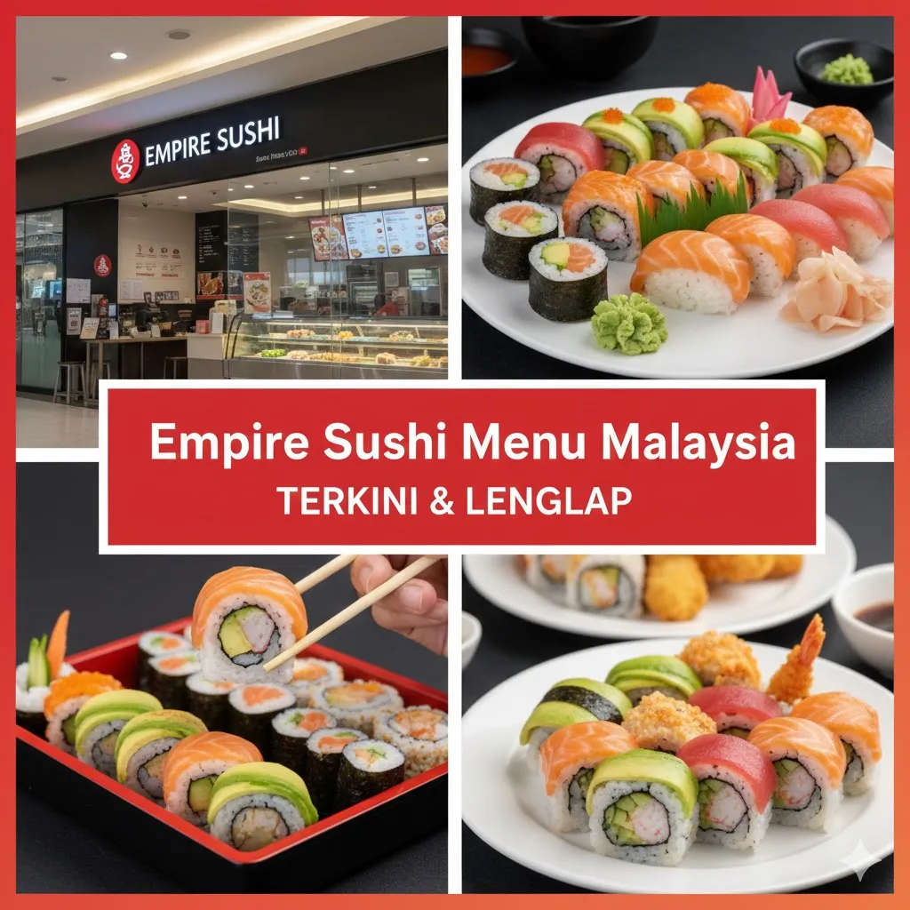 Empire Sushi Menu