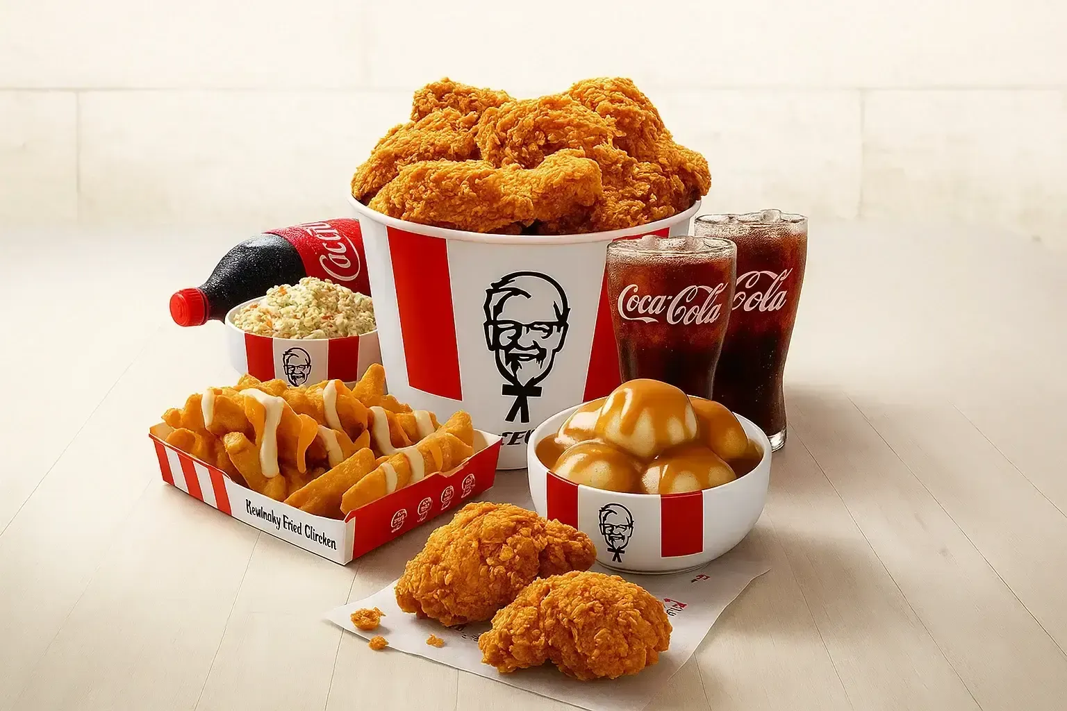 KFC Family buckets Menu