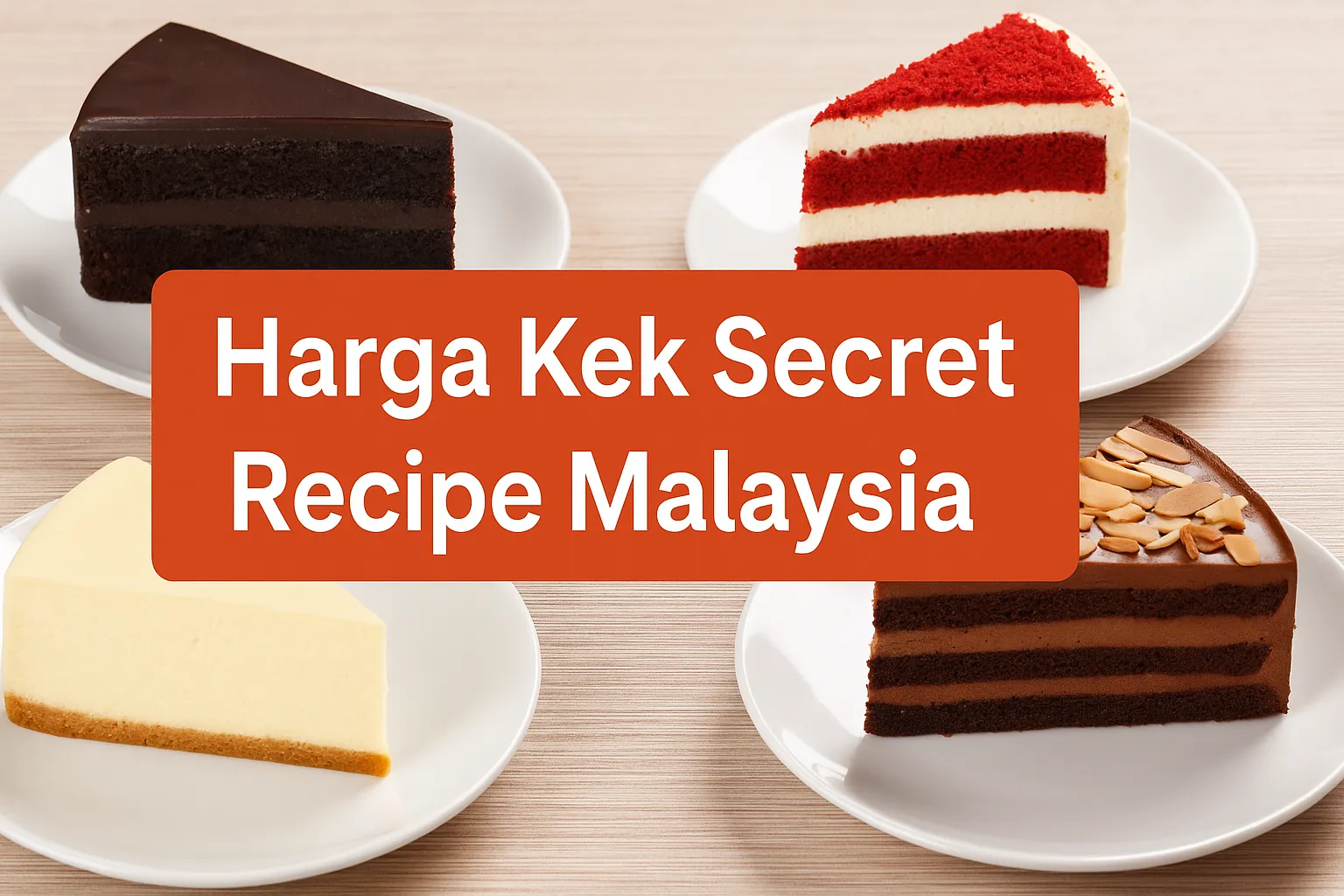 Harga Kek Secret Recipe Malaysia