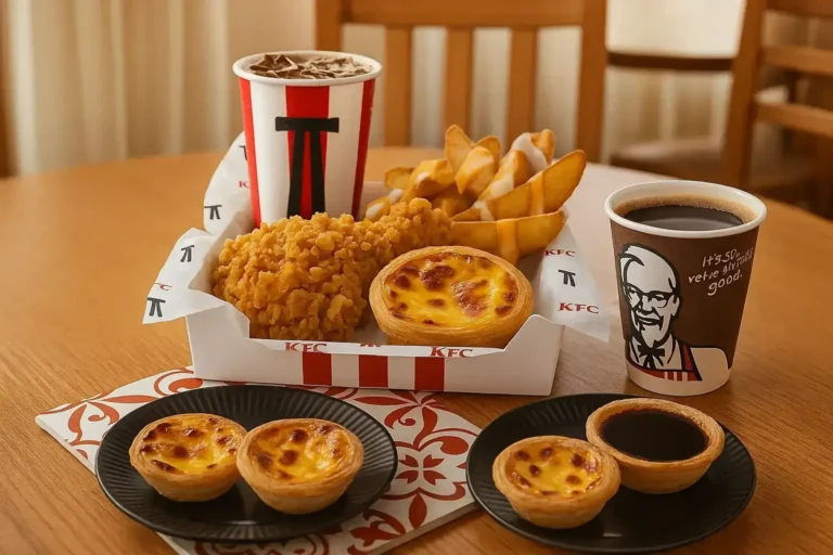 KFC Egg Tarts Menu
