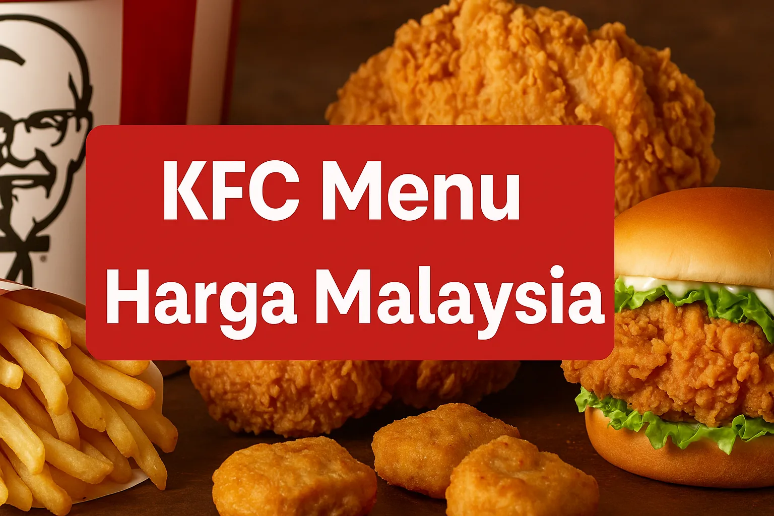 KFC Menu Malaysia