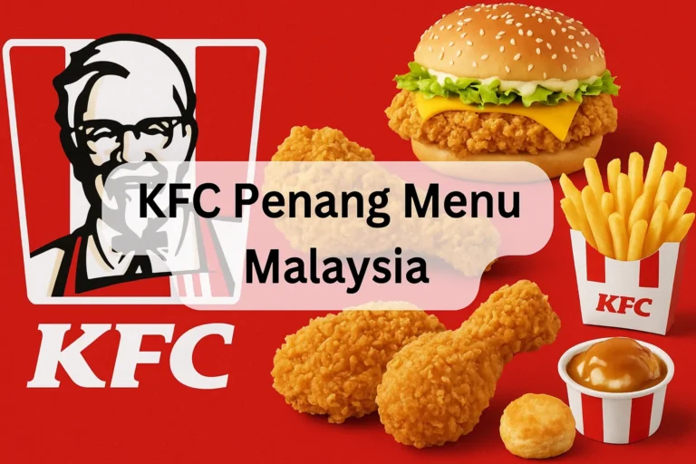 KFC Penang Menu Malaysia