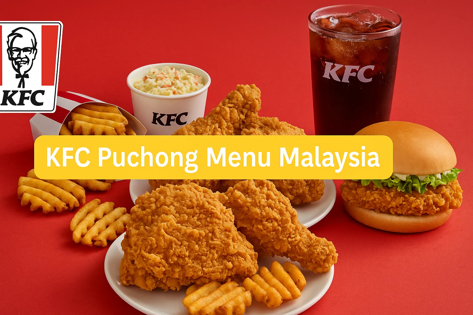 KFC Puchong Menu