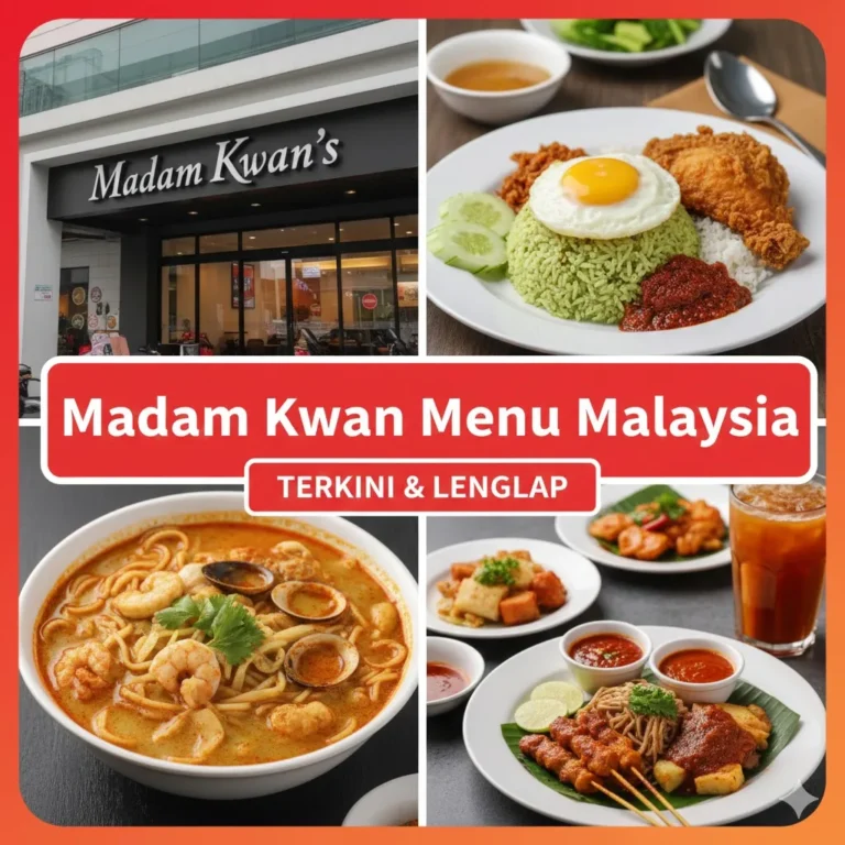 Madam Kwan Appetizers Menu
