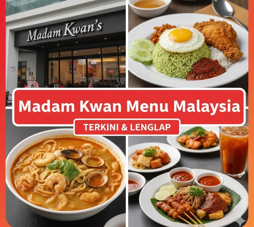 Madam Kwan Menu Malaysia