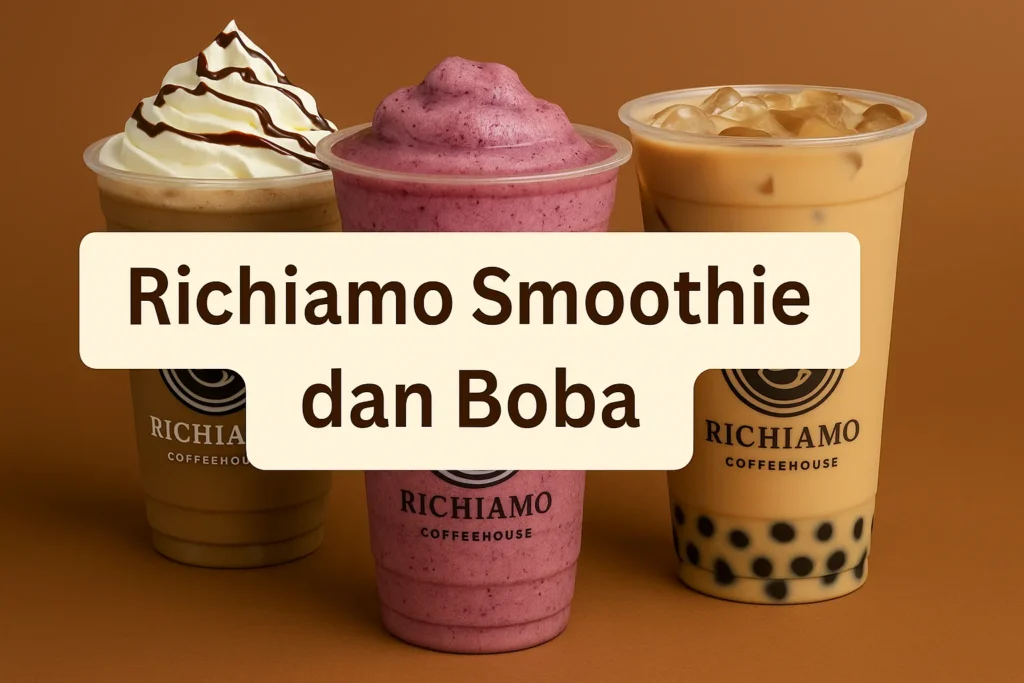 Richiamo Smoothie dan Boba