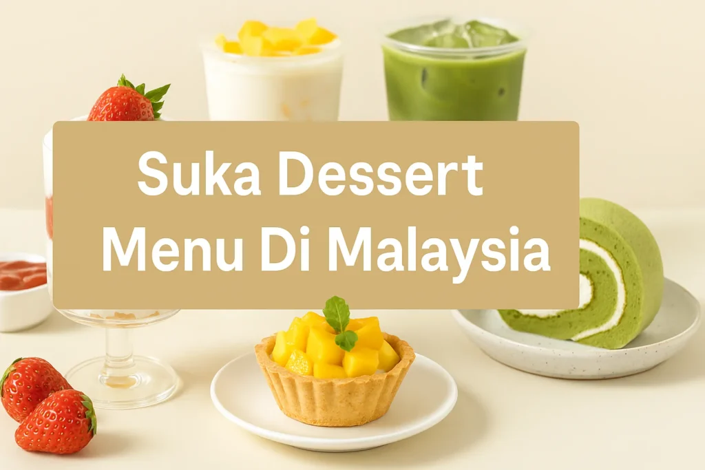 Suka Dessert Menu Di Malaysia