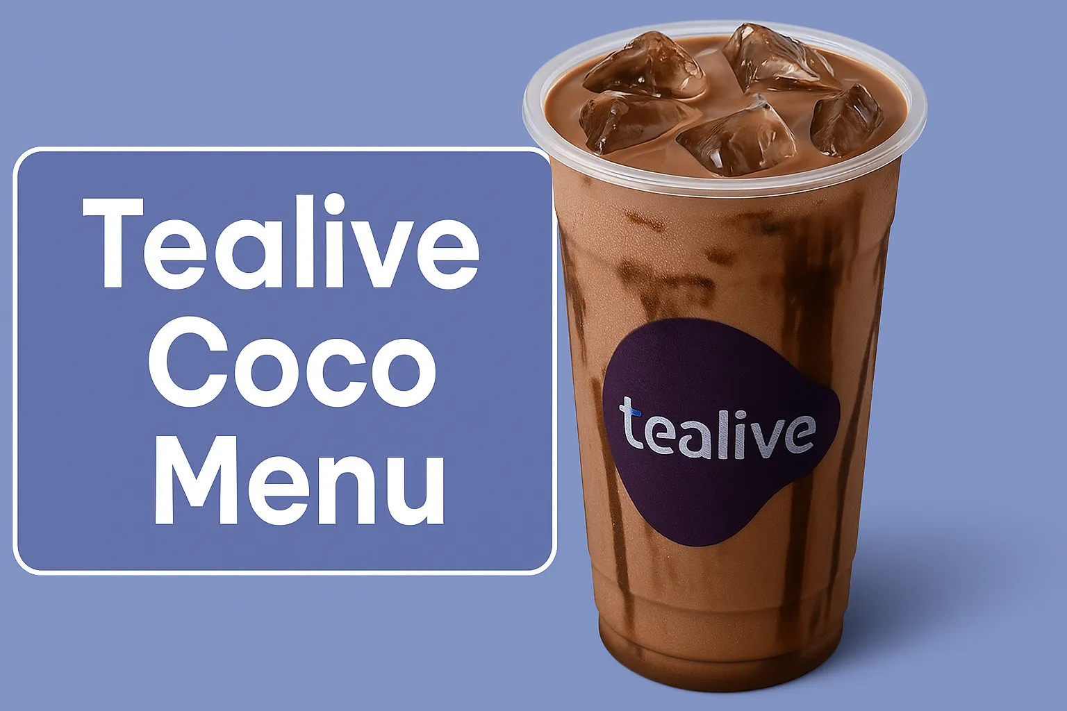 Tealive Coco Menu