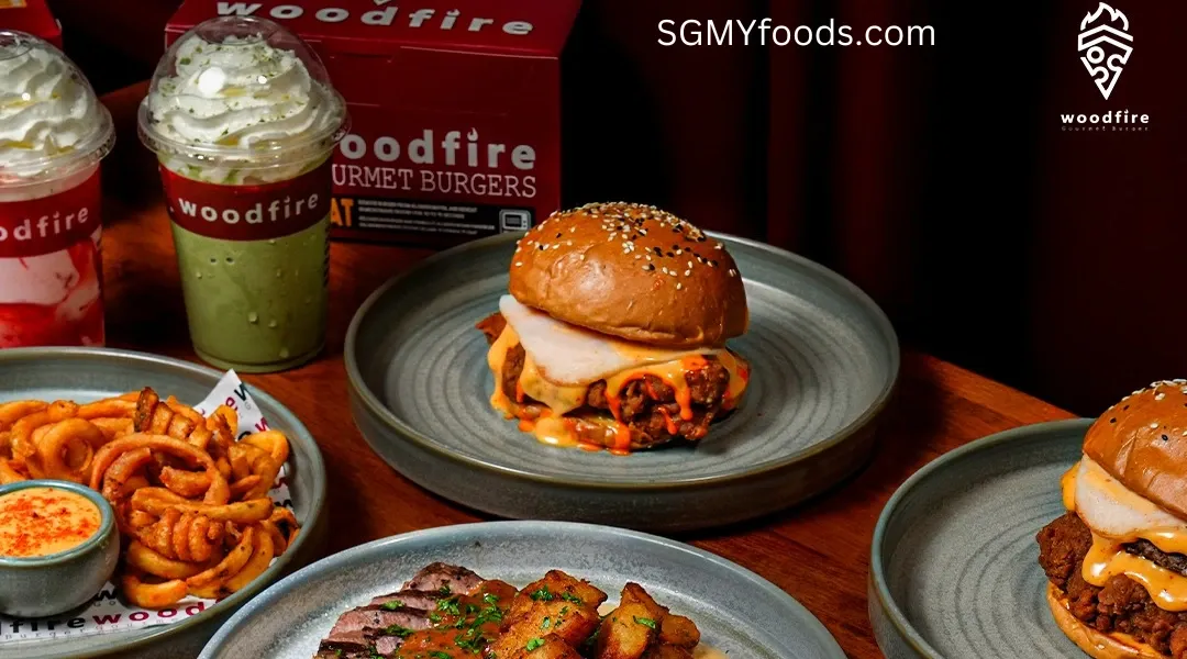 Woodfire Burger Menu