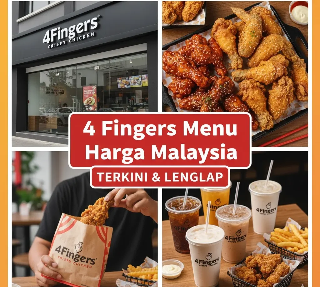 4 Fingers Menu Harga Malaysia