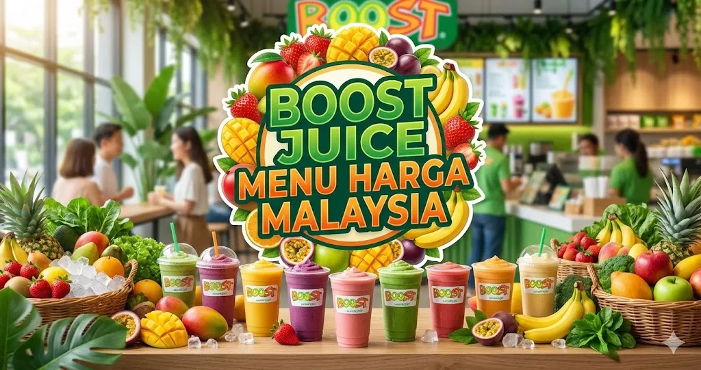 Boost Juice Menu
