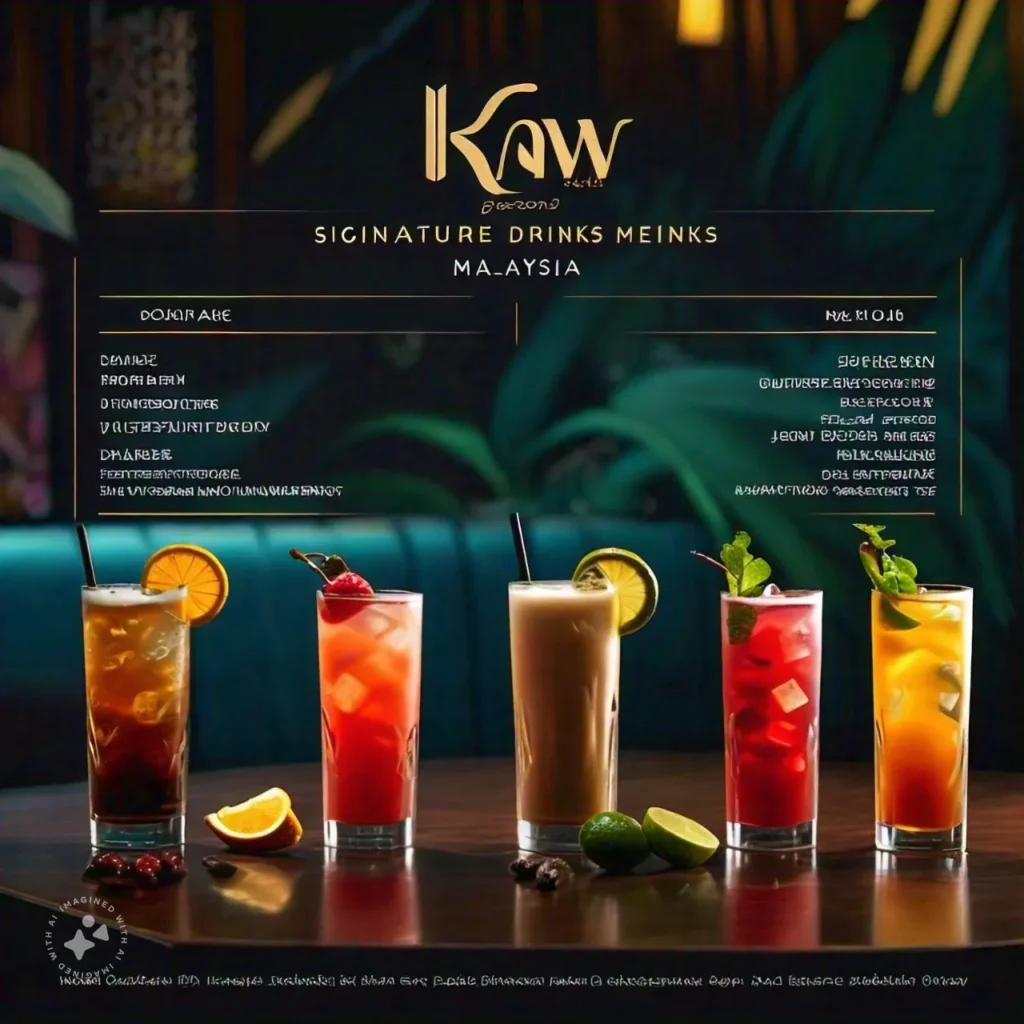 Bungkus Kaw Kaw Minuman Khas Menu