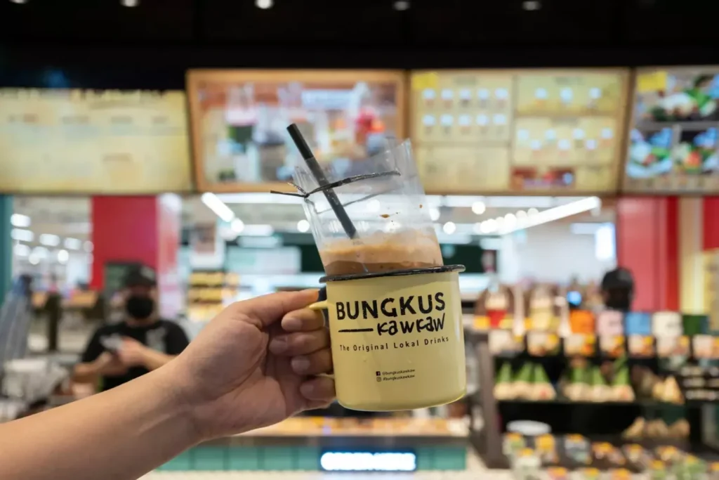 Bungkus Kaw Kaw Herbal Tea Menu