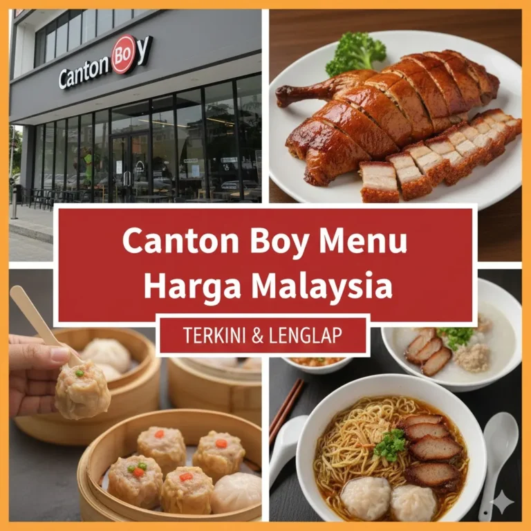 Canton Boy Menu Harga Malaysia