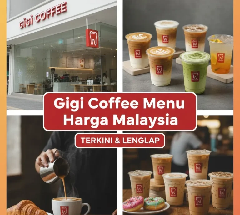 Gigi Coffee Menu