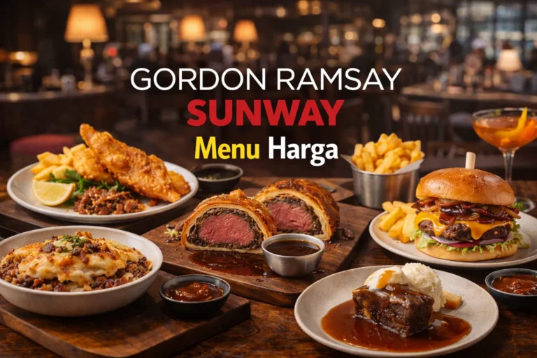Gordon Ramsay Sunway Menu Harga