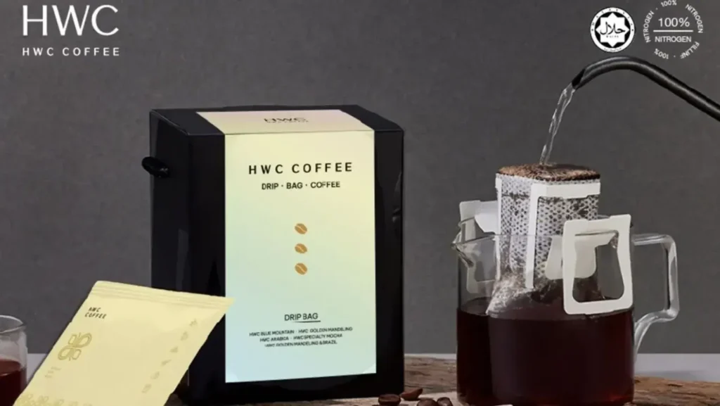 HWC Coffee Drip Bag Menu