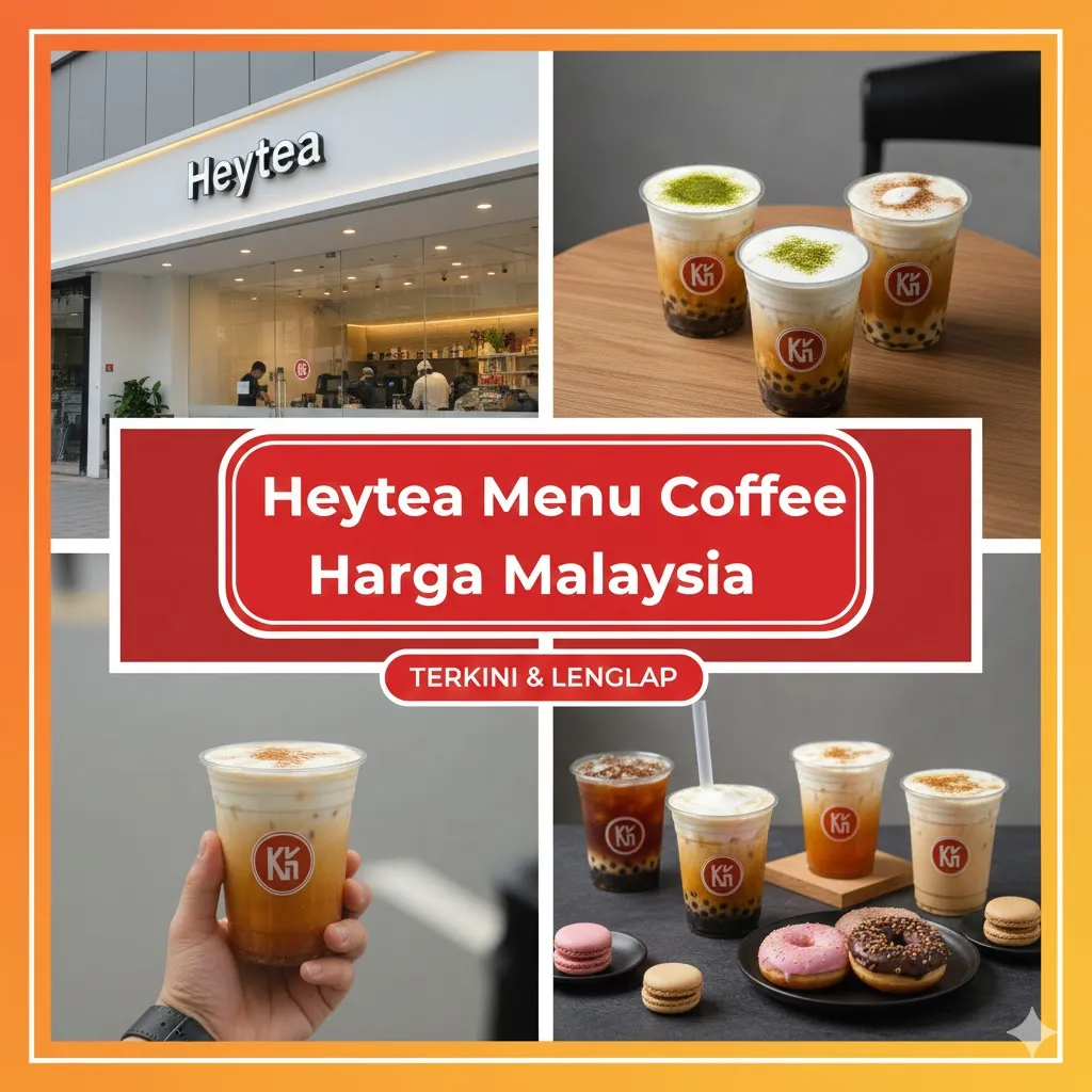 Heytea Menu Harga Malaysia