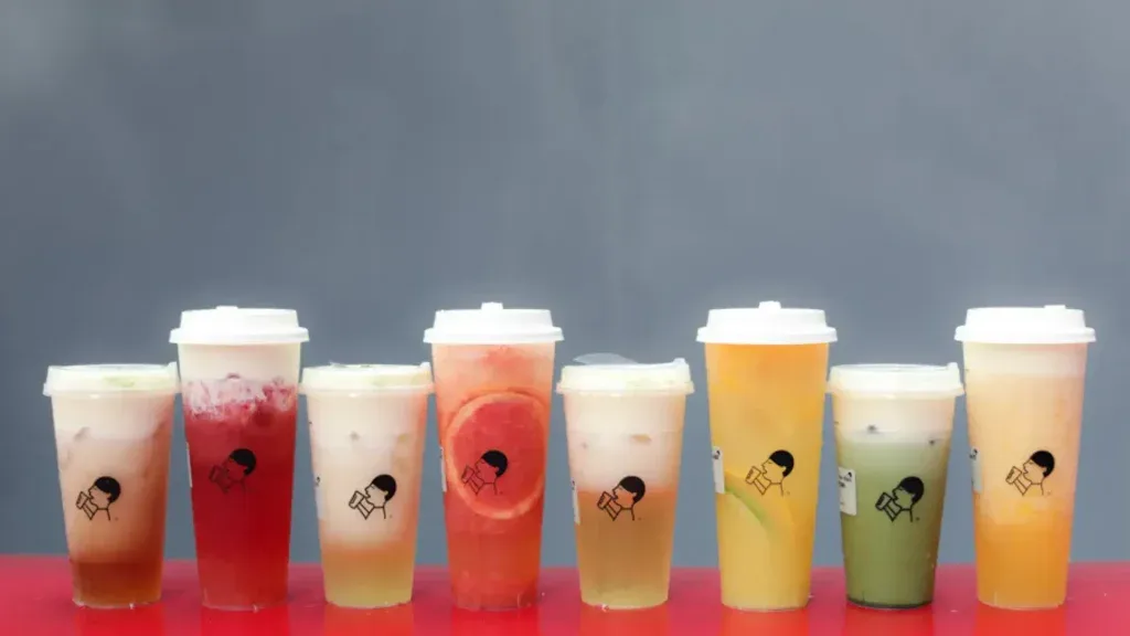 Heytea Pure Tea Series Menu