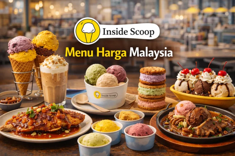 Inside Scoop Menu Harga Malaysia