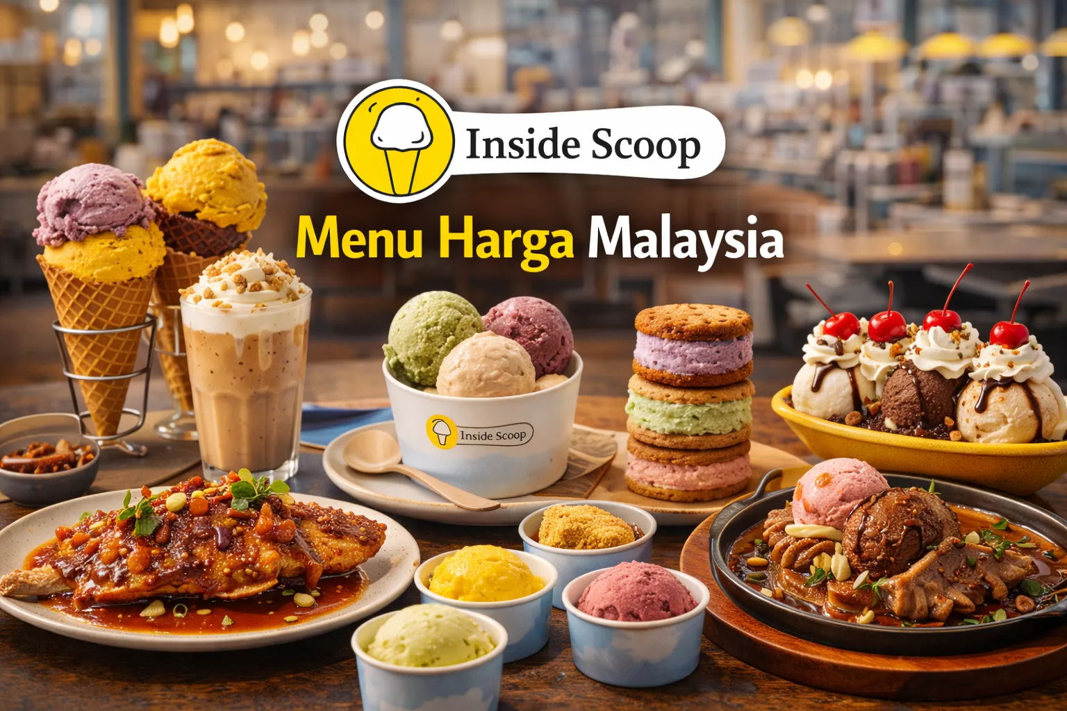 Inside Scoop Menu Harga Malaysia