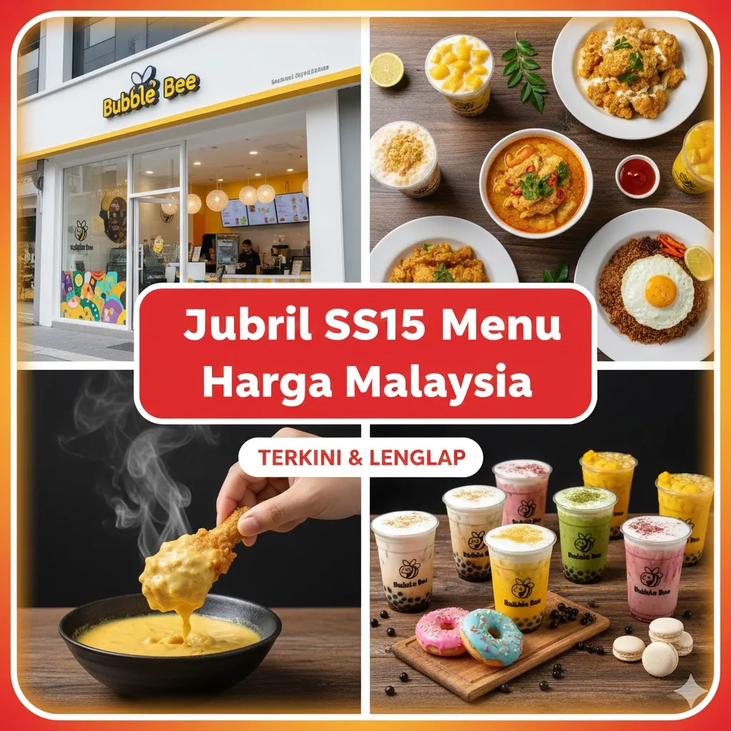 Jibril SS15 Menu Harga Malaysia