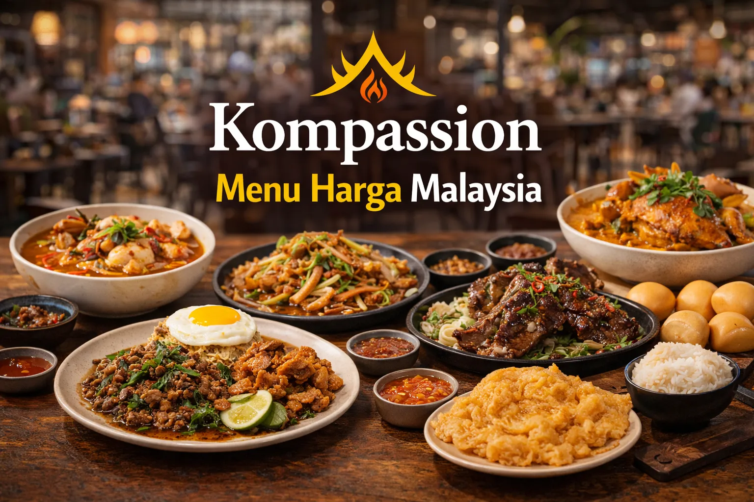 Kompassion Menu Harga Malaysia