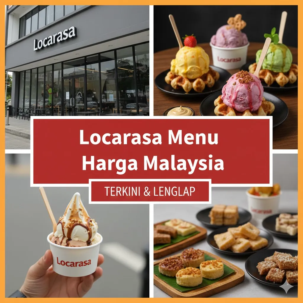 Locarasa Menu Harga Malaysia