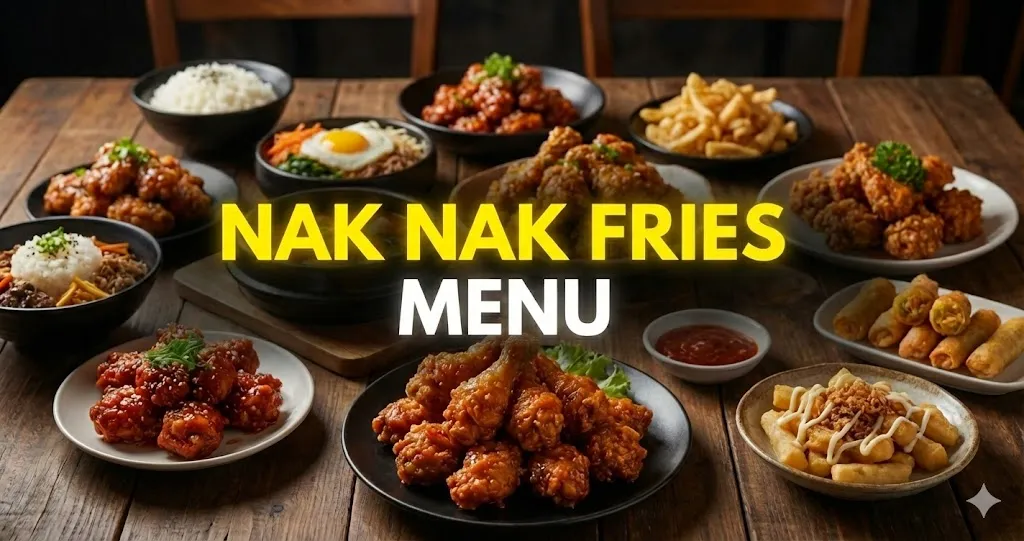Nak Nak Fries Menu