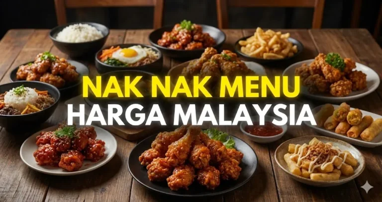 Nak Nak Menu Harga Malaysia