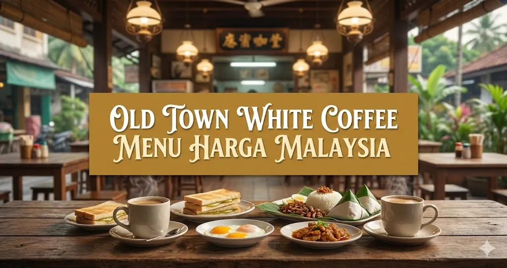 Old Town White Coffee Menu Harga Malaysia