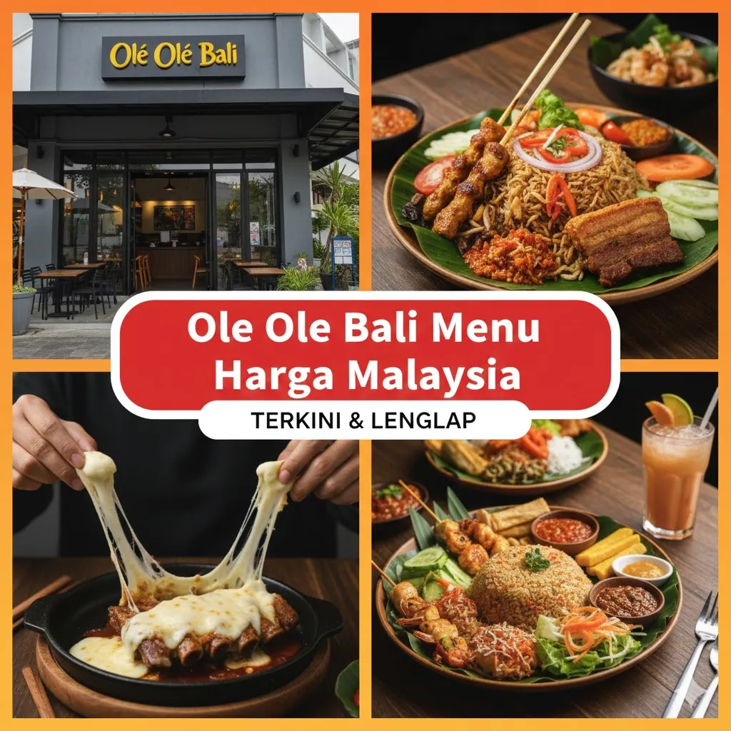 Ole Ole Bali Menu Harga Malaysia
